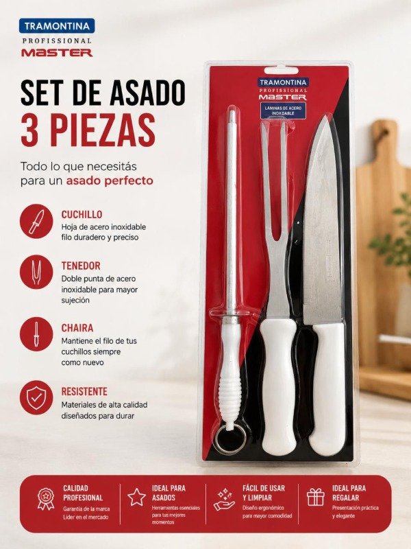 Producto - Set de asado tramontina