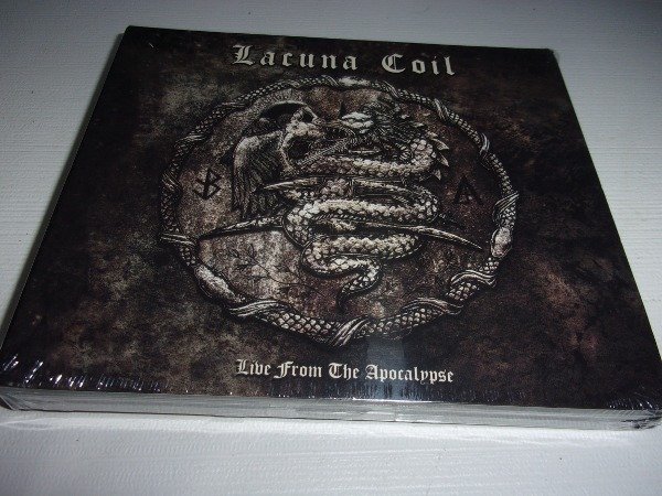 Producto - CD DVD LACUNA COIL LIVE FROM THE APOCALYPSE NUEVO EUROPEO F13