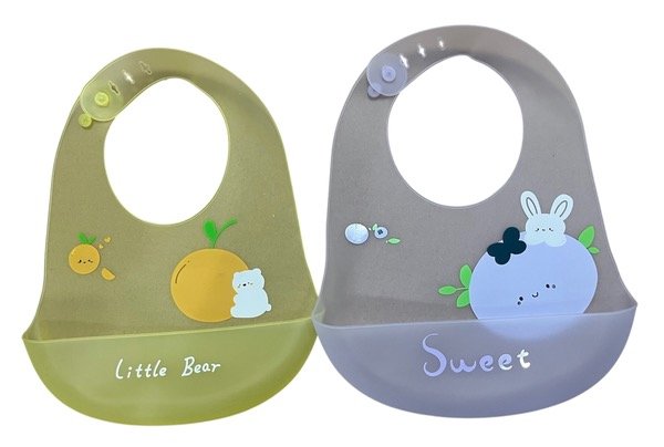 Producto - Babero estampado silicona