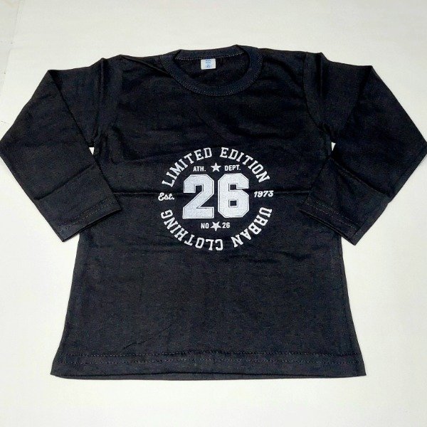 Producto - Camiseta niño talle 6 negro