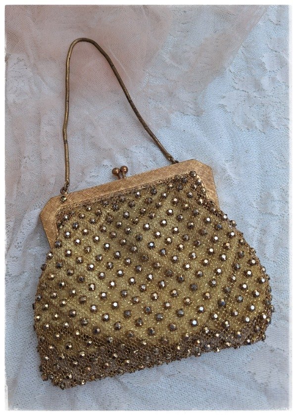 Producto - Cartera de Fiesta Dorada