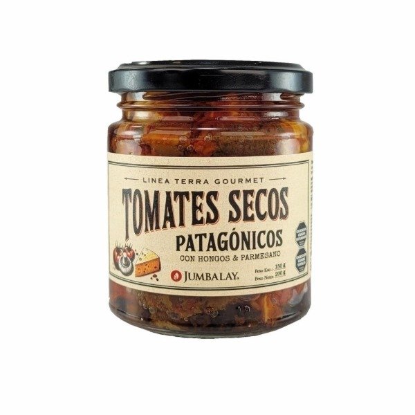 Producto - Tomates Patagonicos En Aceite Con Hongos Y Parmesano - Jumbalay X200gr