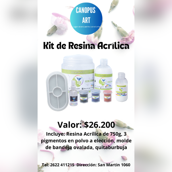Producto - Kit de Resina Acrilica