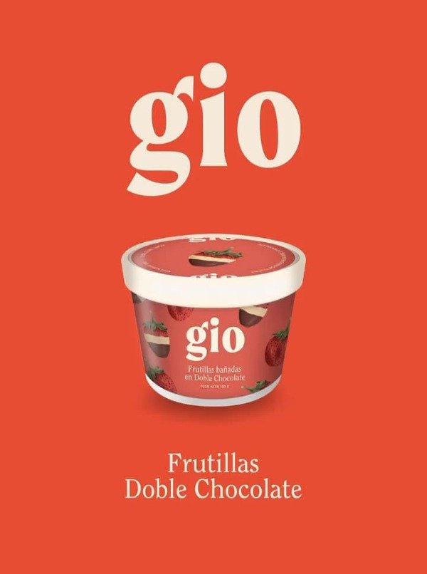 Producto - Frutillas Doble Chocolate Gio