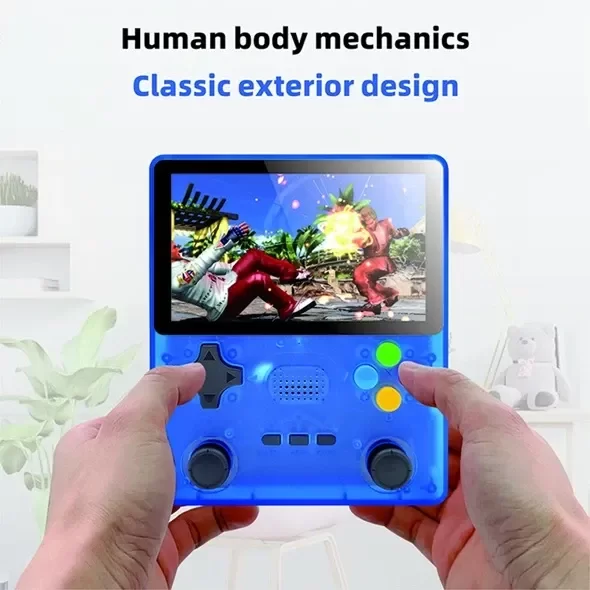 Producto - R39S CONSOLA DE JUEGOS PORTATIL CON PANTALLA IPS DE 4" SISTEMA DE CODIGO ABIERTO