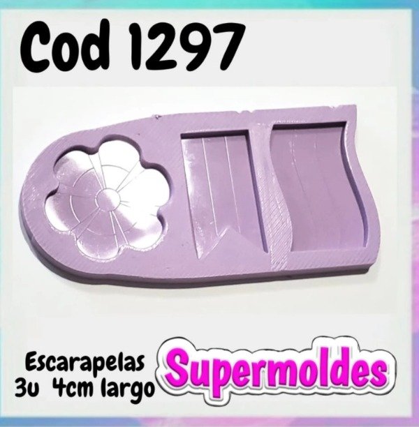 Producto - Escarapelas 3u banderin, bandera, flor cod 1297