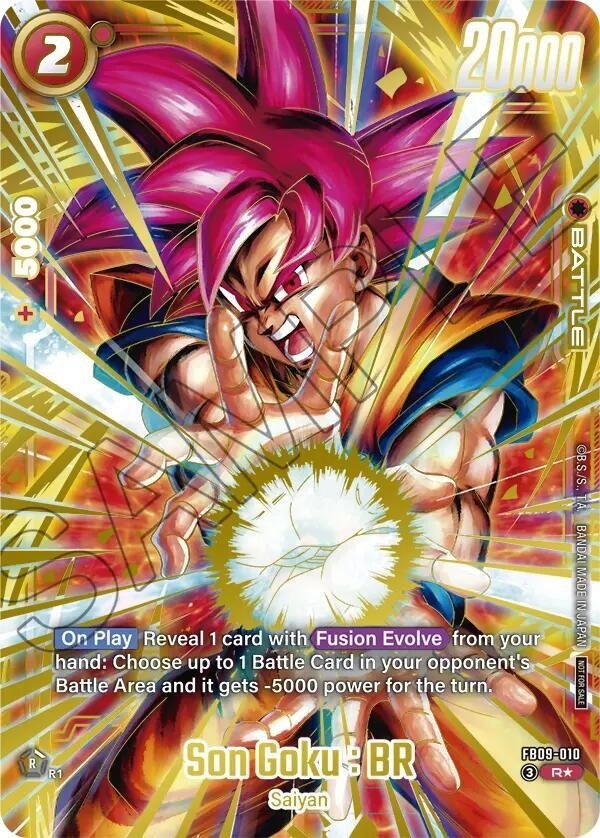 Producto - FB09-010 - Son Goku : BR - SR# Alternative