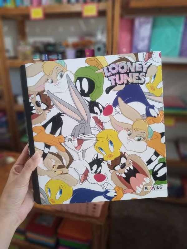 Producto - Carpeta Escolar Mooving 3x40 Looney Tunes Black