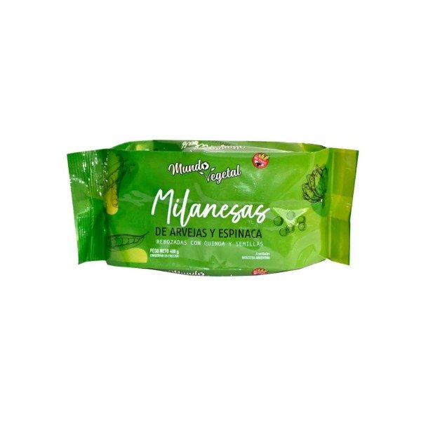 Producto - Milanesas -MUNDO VEGETAL- veggie x 4unid (varios sabores) SIN TACC