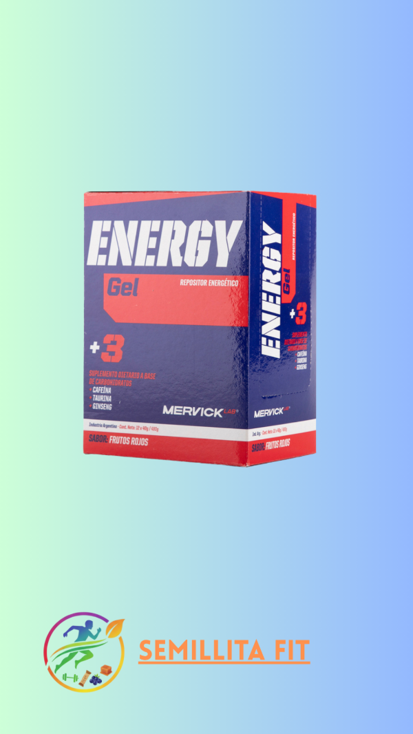 Producto - GEL ENERGY MERVICK CON CAFEÍNA