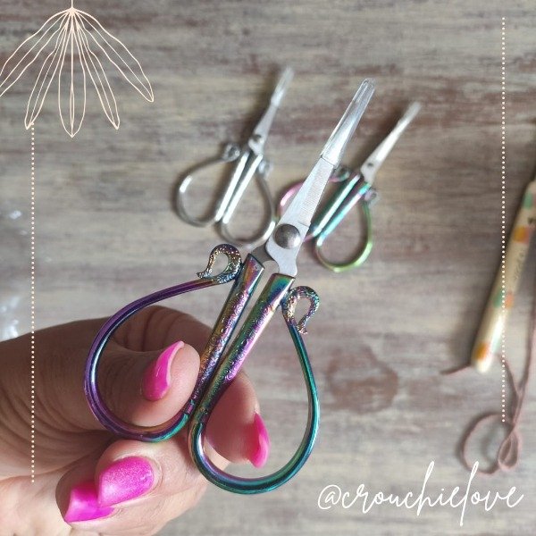 Producto - TIJERA VINTAGE CISNE