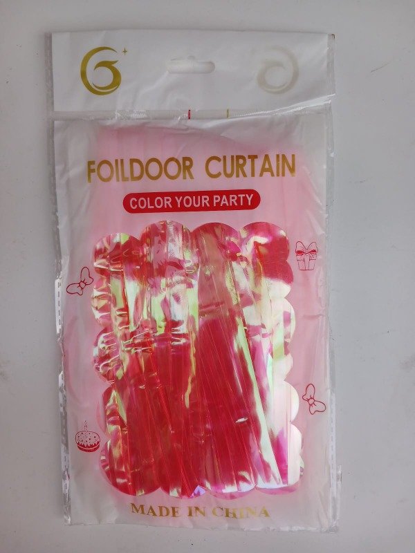 Producto - Cortina Iridiscente Rosa
