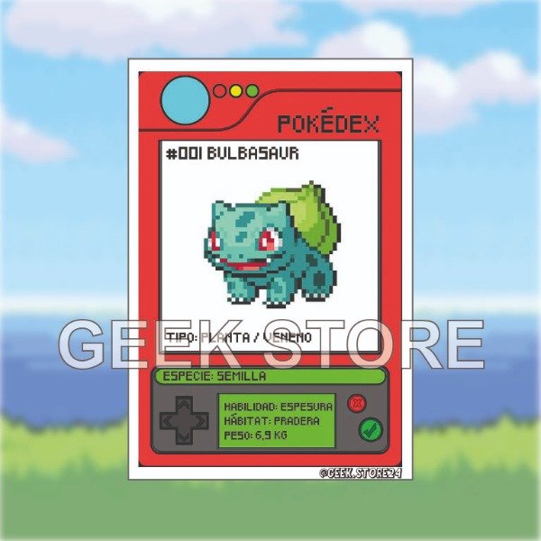 Producto - #001 Bulbasaur