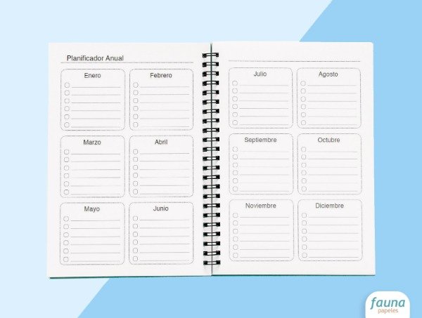 Producto - Agenda 2027 Diaria + 2 Días Por Página + Semanal Horizontal Horarios - 5