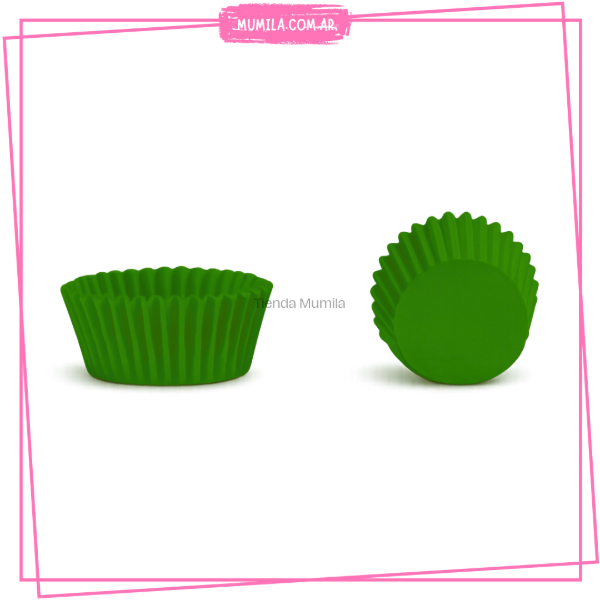 Producto - Pirotines Verde Oscuro n9 x20 unidades