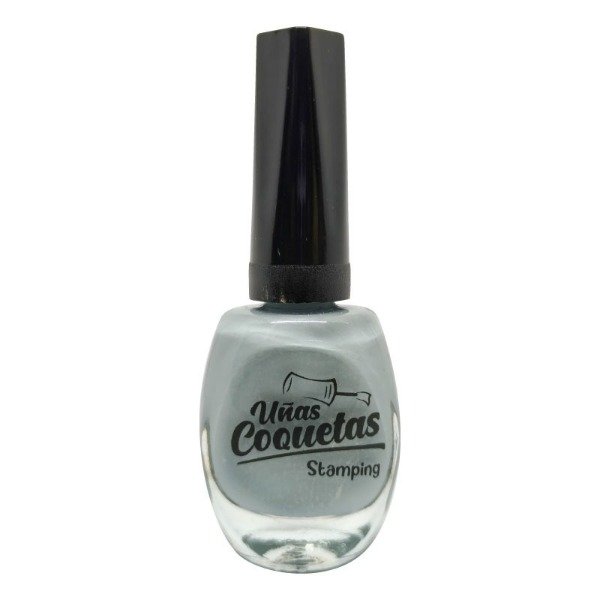 Producto - Esmalte de estampar Uñas Coquetas - Gris