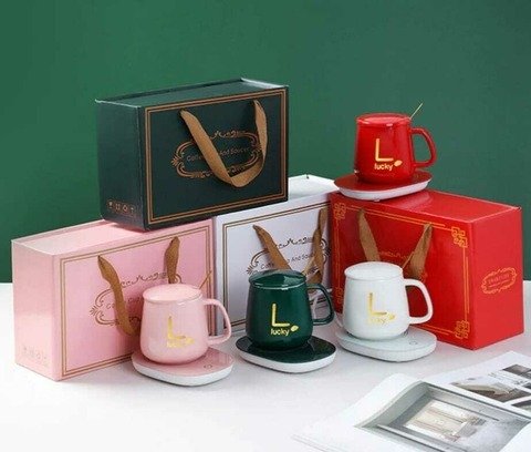Producto - Taza con calentador eléctrico