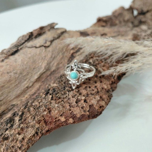 Producto - Anillo Nudo de Bruja Amazonita