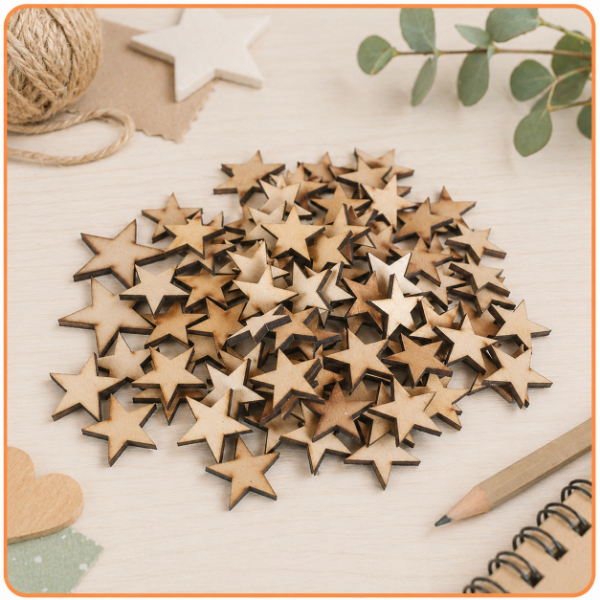 Producto - ESTRELLAS 2,8 CM PACK X 50