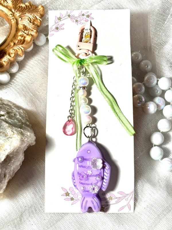 Producto - Charm Pez Violeta
