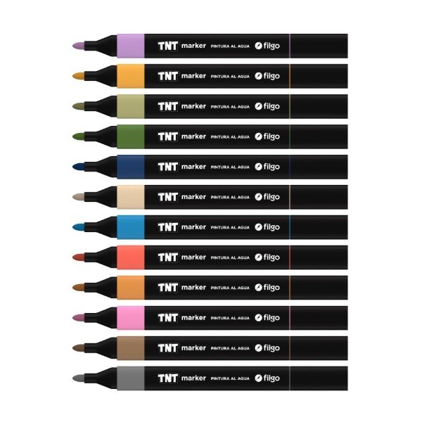Producto - MARCADOR PINTURA AL AGUA TNT X12 - 1