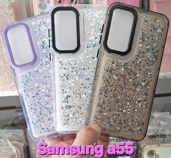Producto - Fundas glitter reforzadas. Samsung a55