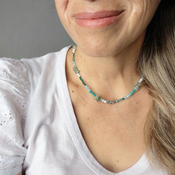Producto - Collar Lunea verde