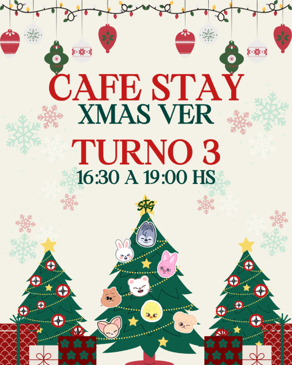 Producto - TURNO 3 - Café Stay (Xmas Ver.)
