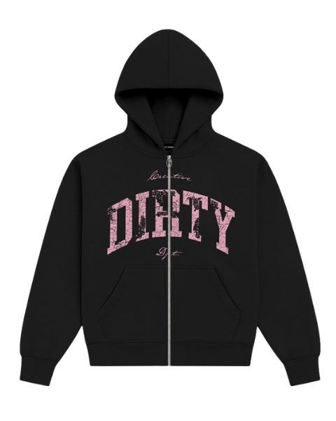 Producto - Campera Creative DPT Negra-Rosa