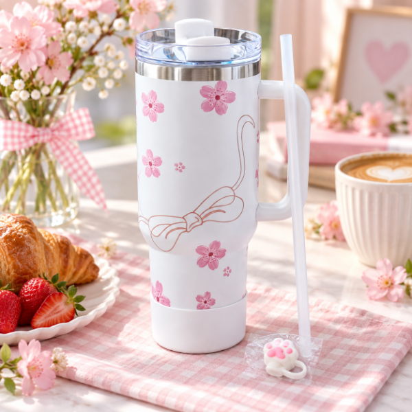 Producto - QUENCHER DE ACERO ESTAMPADO 1.2LT BASE DE SILICONA CON SORBETE Y ACCESORIO - 0