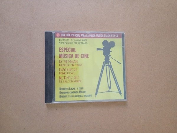 Producto - Especial música de cine - Rosenman Dryburgh Korngold - Audioclásica 1997