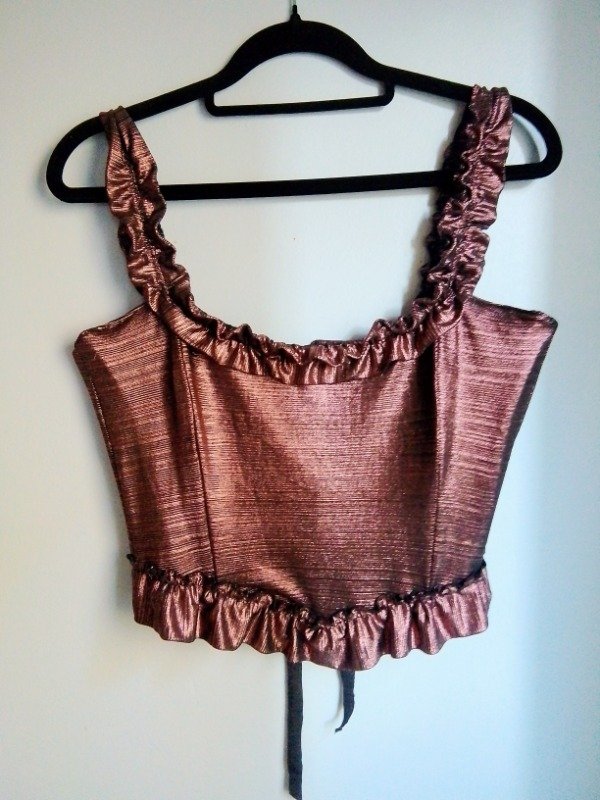 Producto - Corset morado. talle M (42/44)