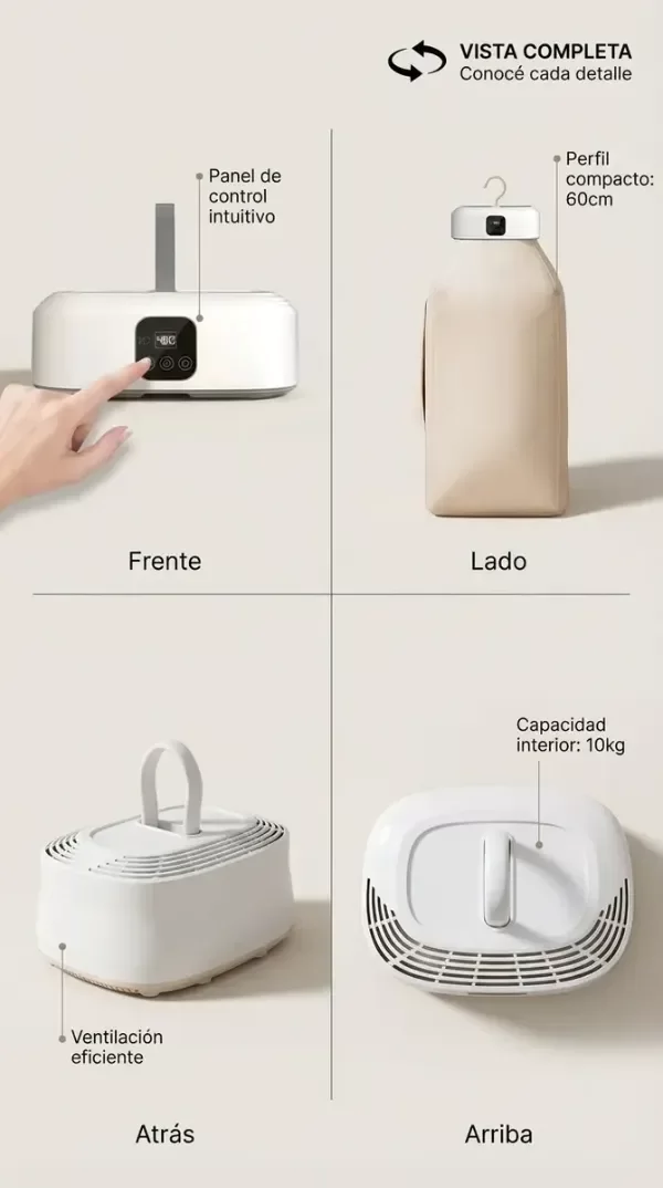 Producto - Secador de Ropa Portátil Plegable para Interior