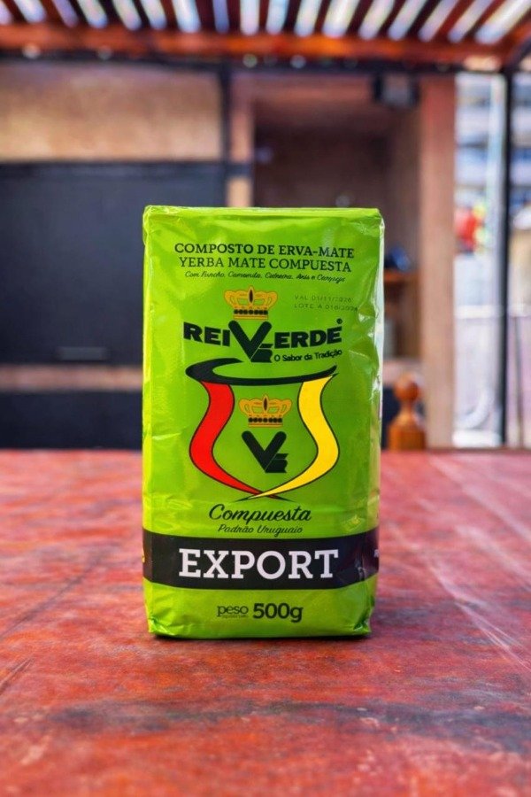 Producto - Yerba Mate Rei Verde Compuesta 500 G