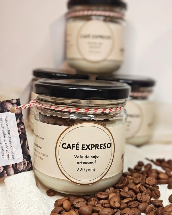 Producto - Vela minimalista Café Expreso