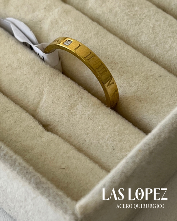 Producto - Anillo Romano dorado