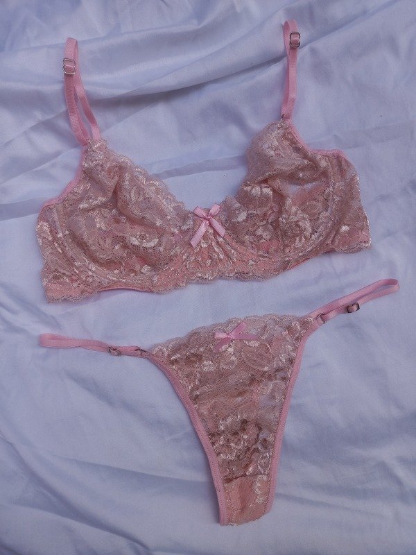 Ensemble Lingerie 2 Pièces Taille 95B - Noir Balconnet Armaturé - Polyester - Neuf