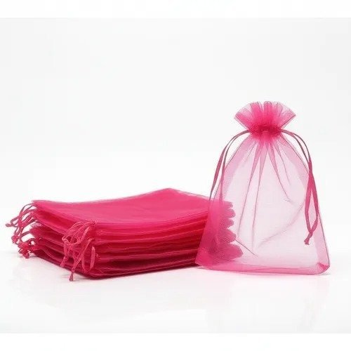 Producto - Bolsa de organza Fucsia 9x12  (10 unidades)