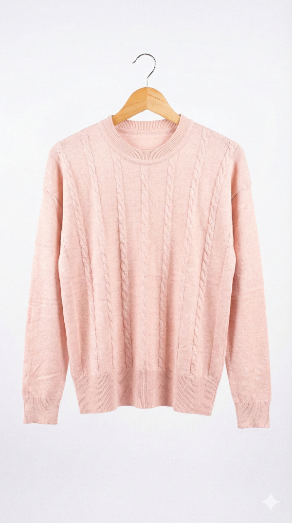 Producto - Mujer Sweater Bremer con Trenzas