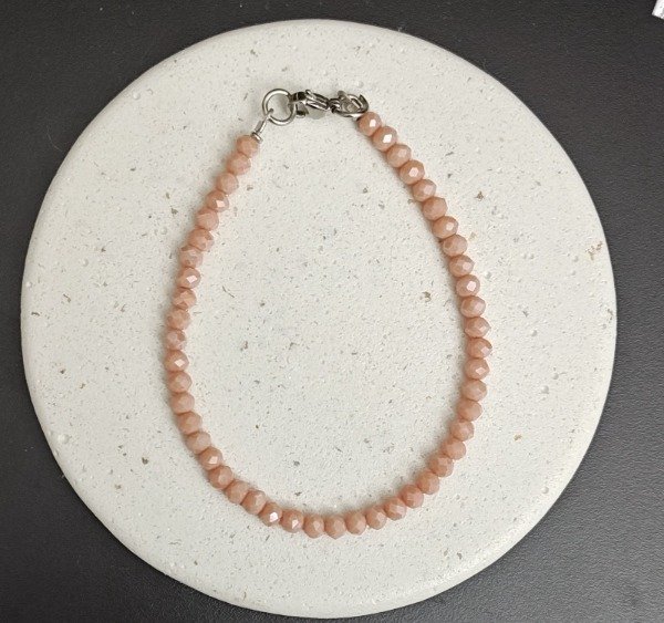 Producto - Pulsera Piedras Cristal Rosa