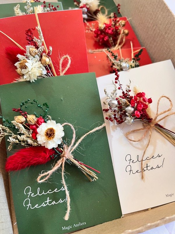 Producto - Tarjetas florales 10un