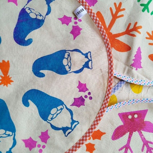 Producto - Individuales navideños colores