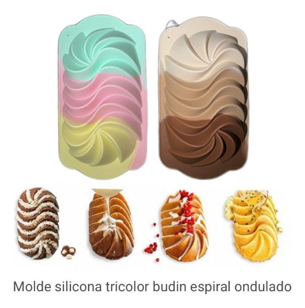 Producto - Molde silicon budin espiral