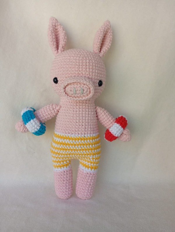Producto - Muñeco Amigurumi Cerdito Pedro