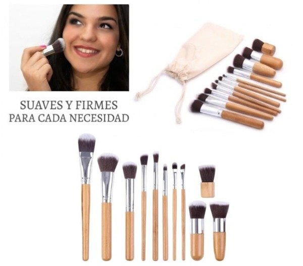 Producto - Brocha maquillaje 11 piezas