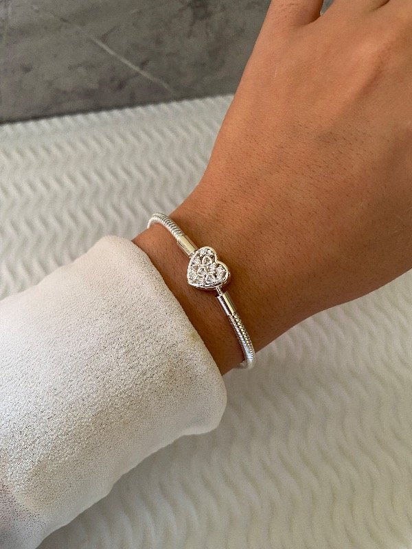 Producto - Pulsera Estilo Pandora Corazón