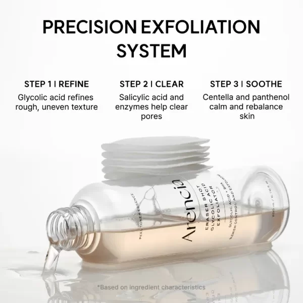 Producto - ARENCIA Eraser Shot Glycolic Acid Exfoliator 200ml - 2