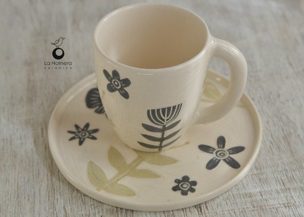 Producto - Set Taza y Plato de Autor - 8
