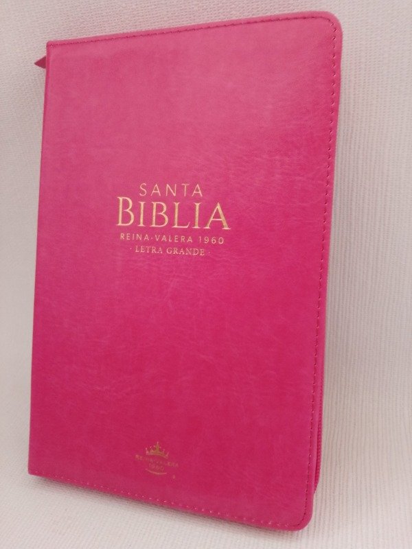 Producto - Biblia Reina Valera 1960  Letra grande  Con cierre e índice