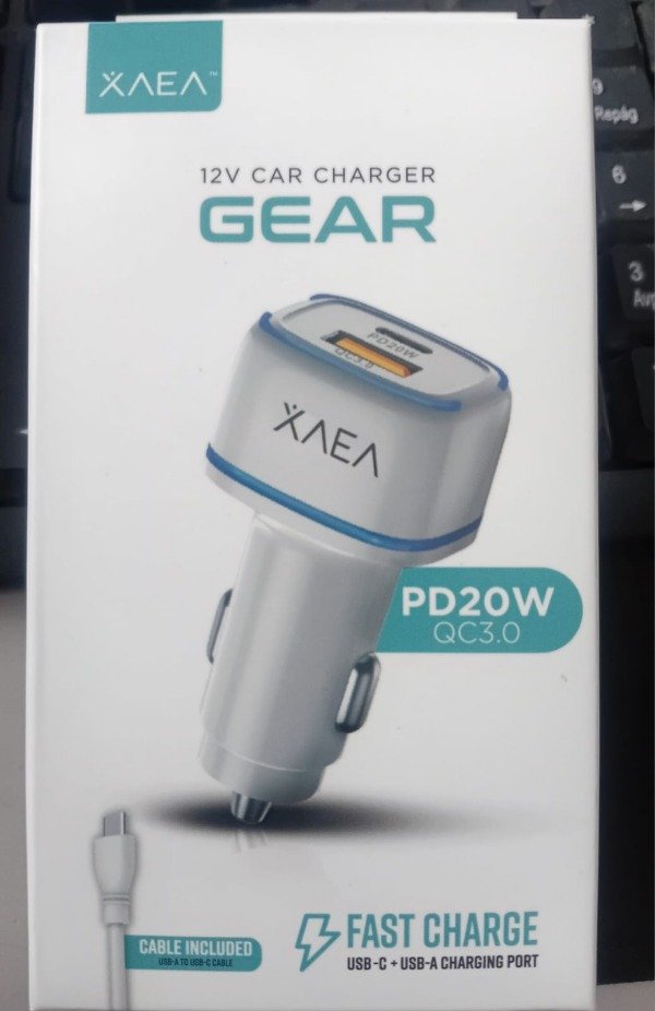 Producto - Cargador para Auto Xaea
